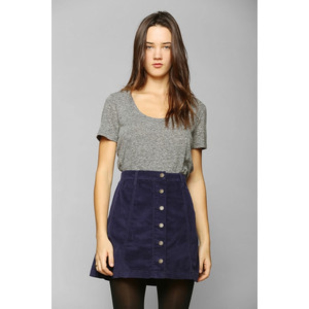 Urban Outfitters - BDG Corduroy High-waisted Skirt